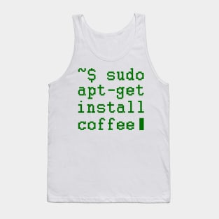 Install Coffee Tank Top